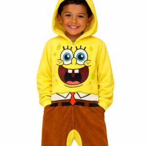 SpongeBob Boys Union Suit--Size 6/7